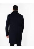 Manteau pour homme grand bleu marine