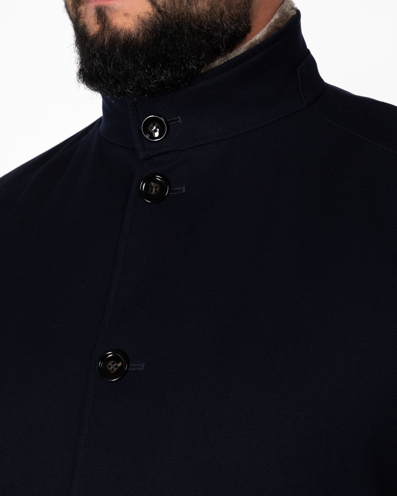 Manteau pour homme grand bleu marine