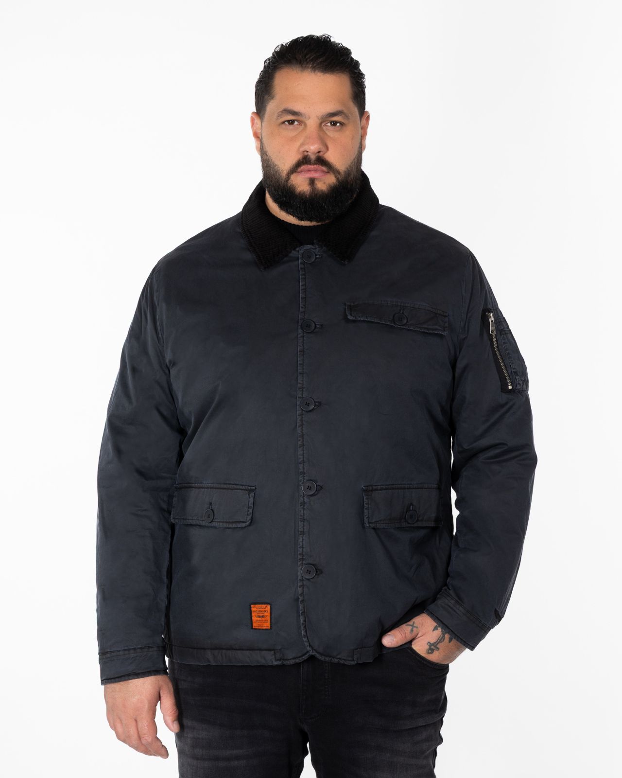 Veste grande taille noir