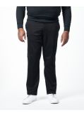 Pantalon chino stretch grande taille noir