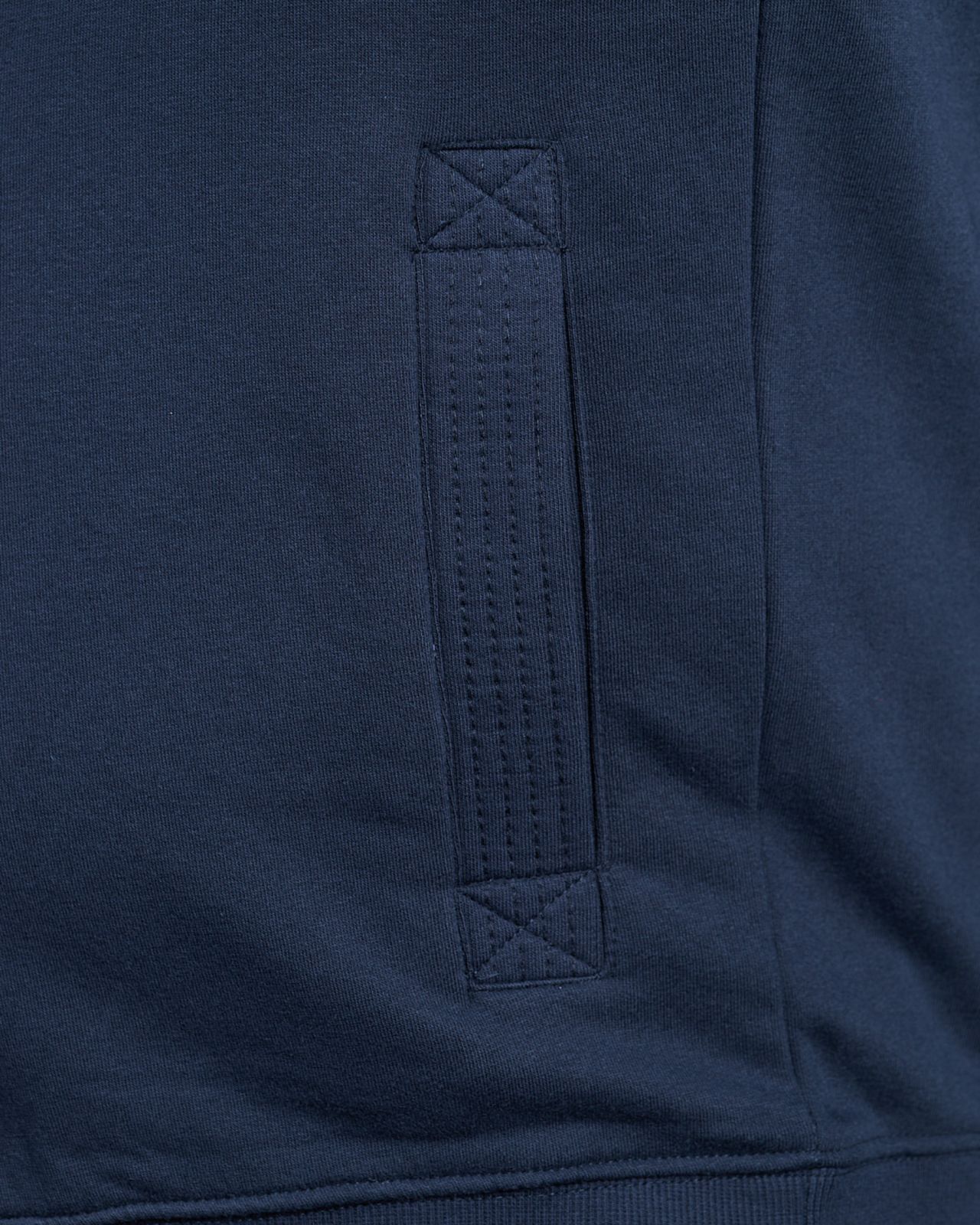 Haut de survêtement grande taille bleu marine