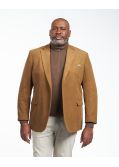Veste en velours grande taille marron