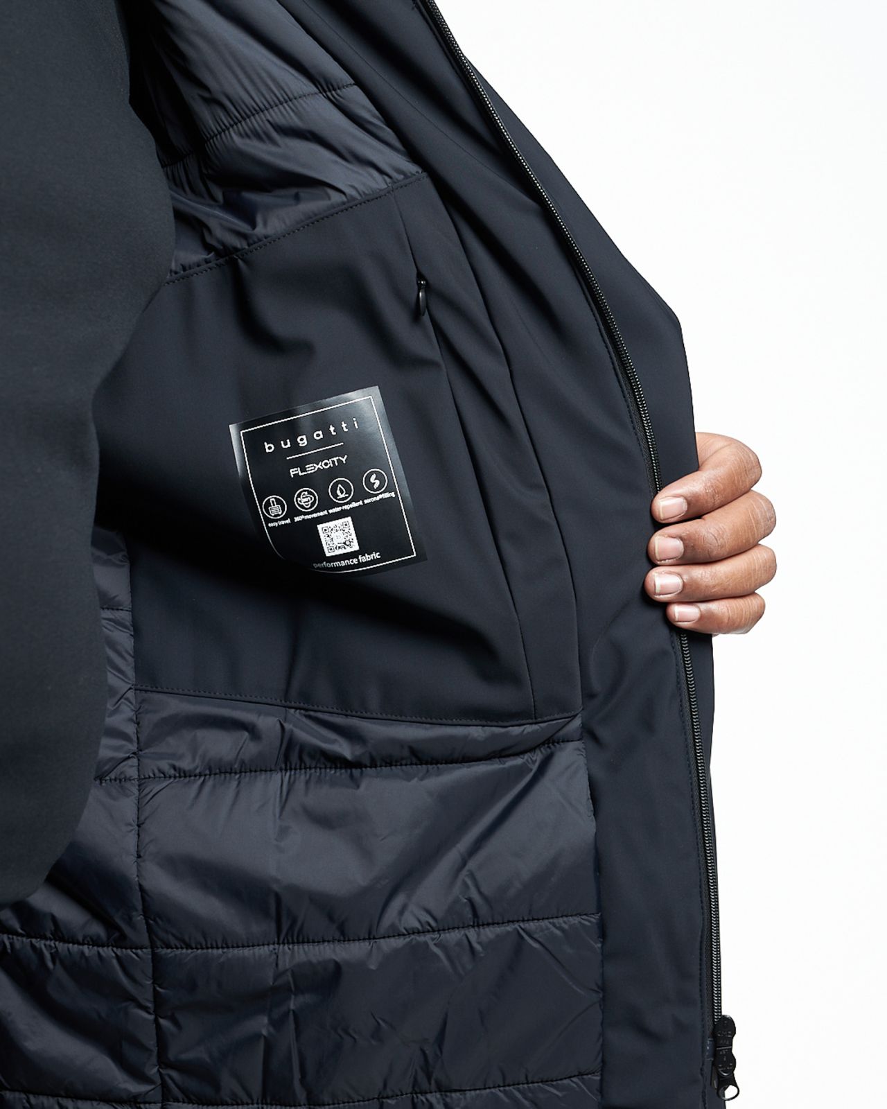 Imperméable Flexcity grande taille noir