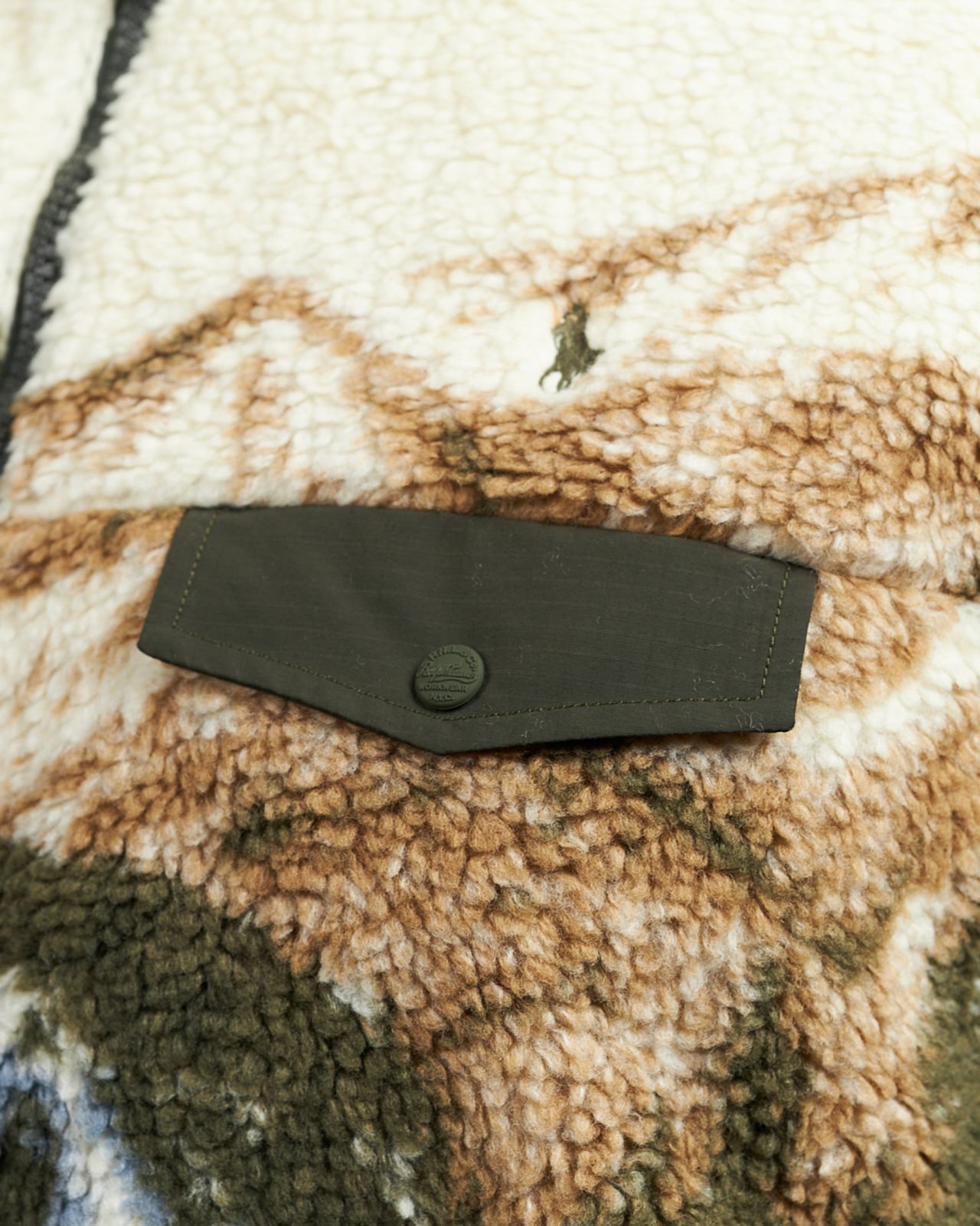 Blouson polaire grande taille vert