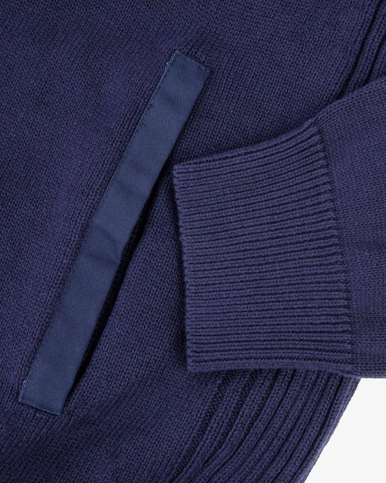 Gilet zippé grande taille bleu marine