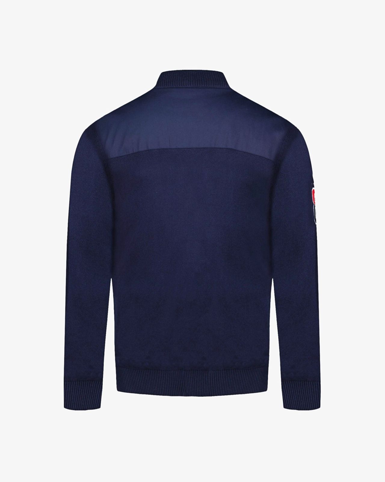 Gilet zippé grande taille bleu marine