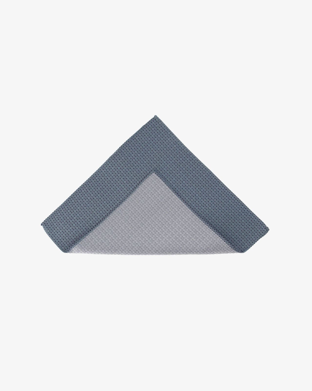 Pochette à ronds bleu