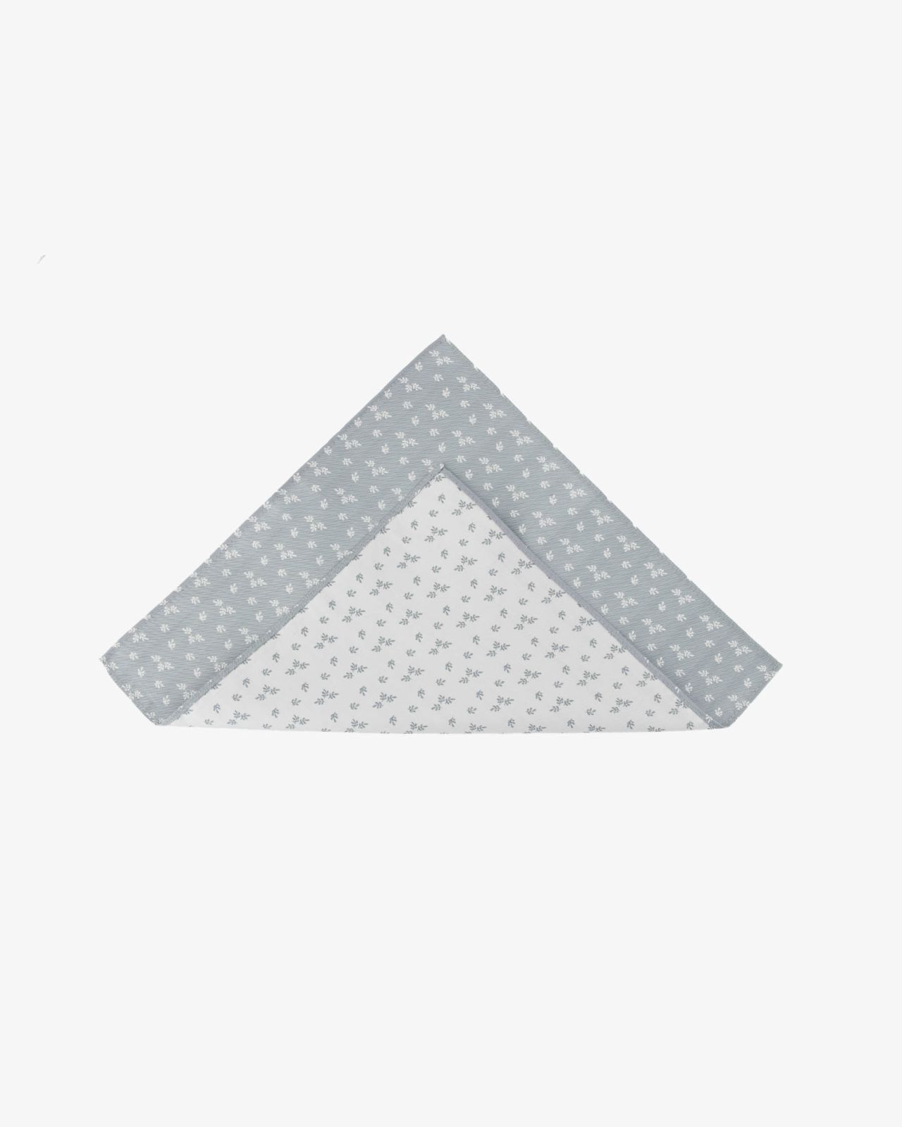 Pochette à fleurs vert d\'eau