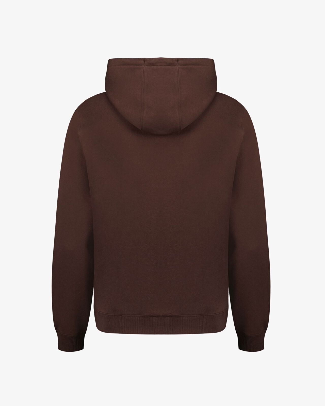 Sweat col rond zippé grande taille marron