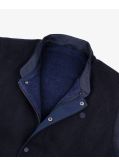 Blouson sans manches grande taille bleu marine