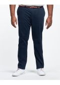 Pantalon chino avec ceinture grande taille bleu marine