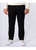 Pantalon chino grande taille twill noir