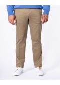 Pantalon chino grande taille armuré beige