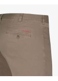 Pantalon chino grande taille armuré beige