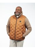 Doudoune sans manches grande taille jaune