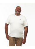 T-shirt grande taille écru