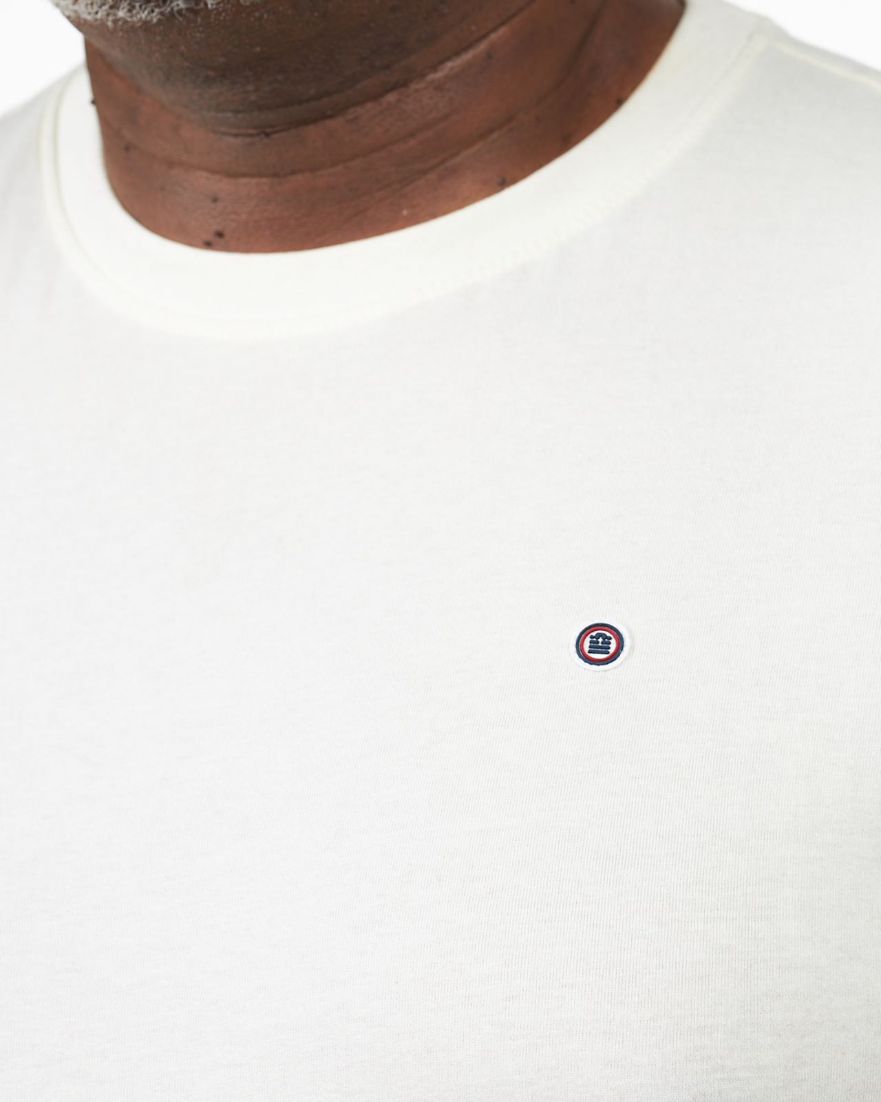 T-shirt grande taille écru