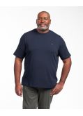 T-shirt grande taille bleu marine