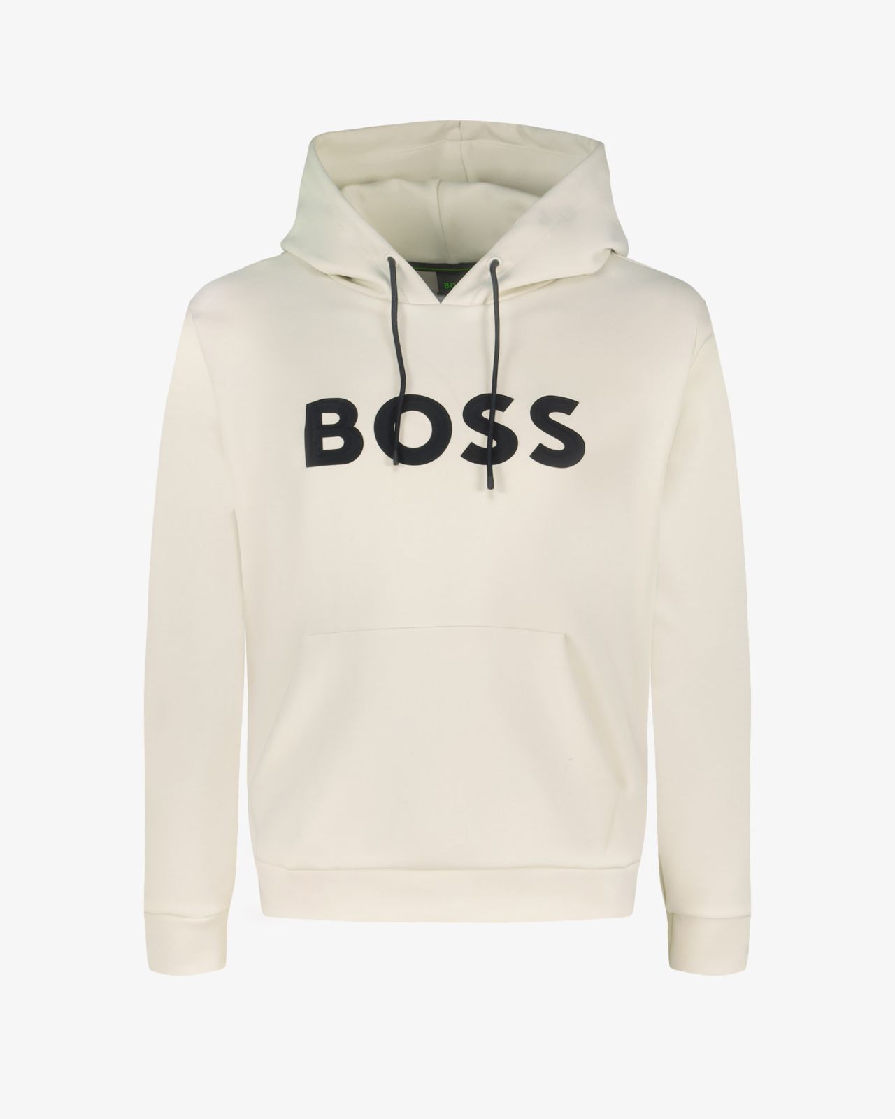 Sweat à capuche grande taille beige