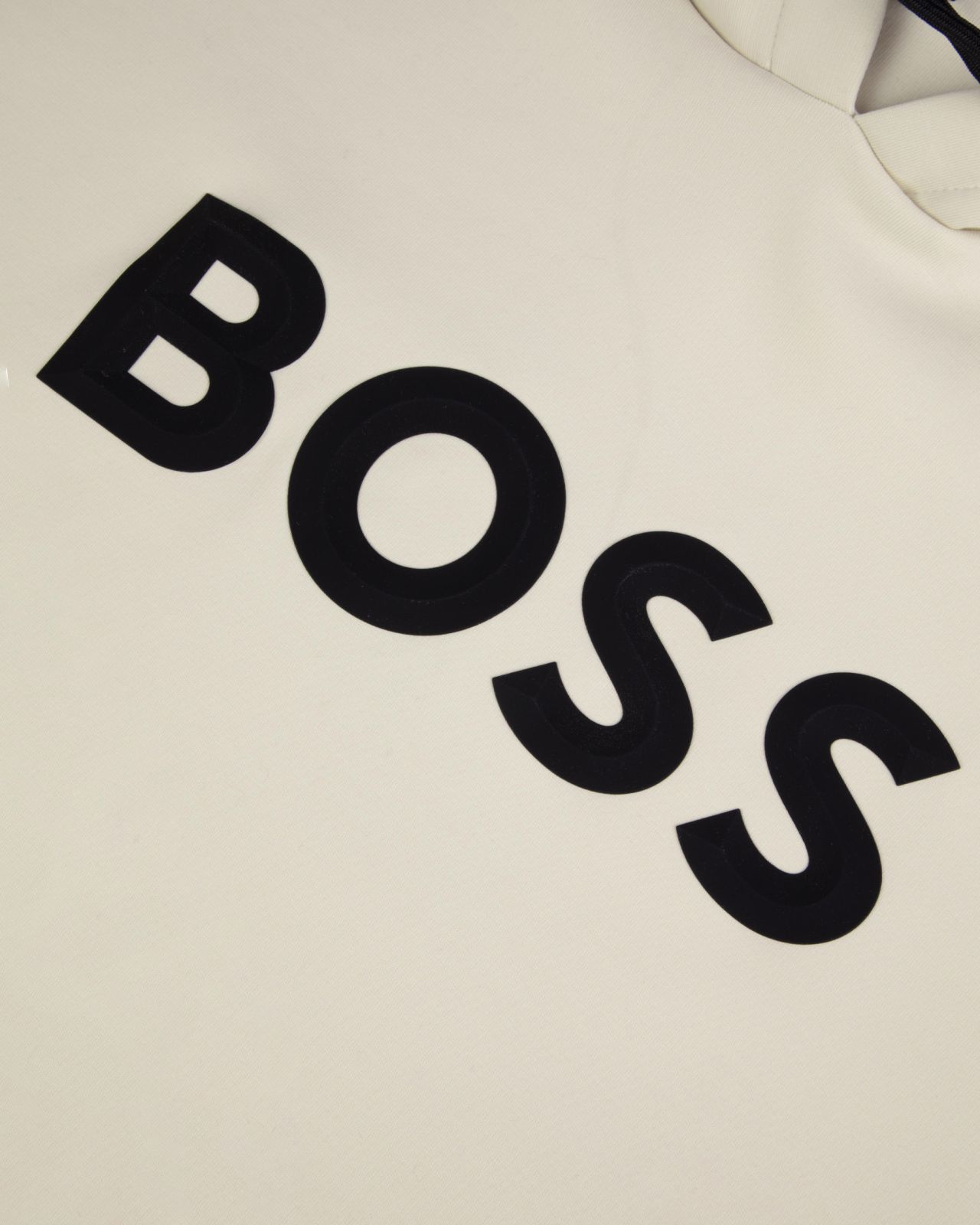 Sweat à capuche grande taille beige