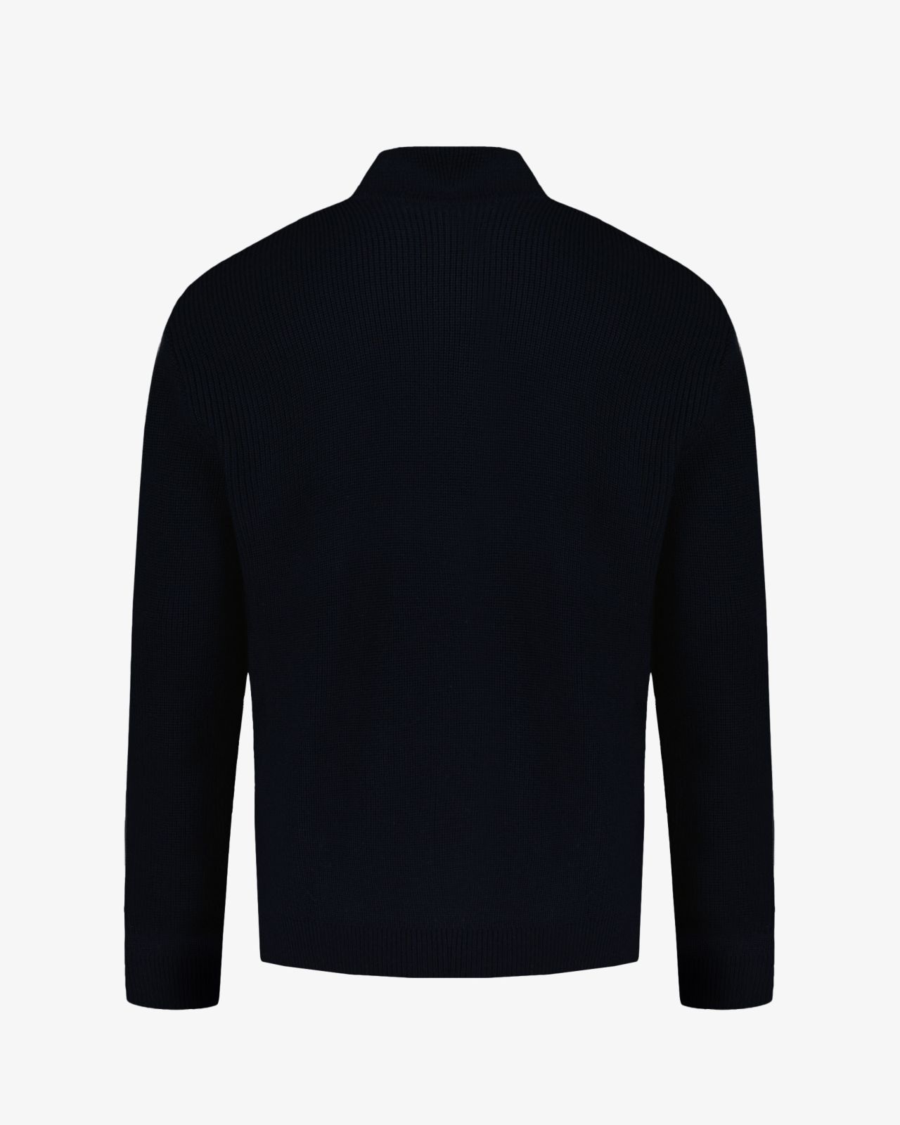 Gilet zippé grande taille bleu marine