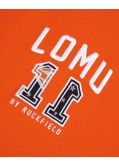 Polo piqué Lomu grande taille orange