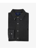 Chemise oxford pour homme grand anthracite