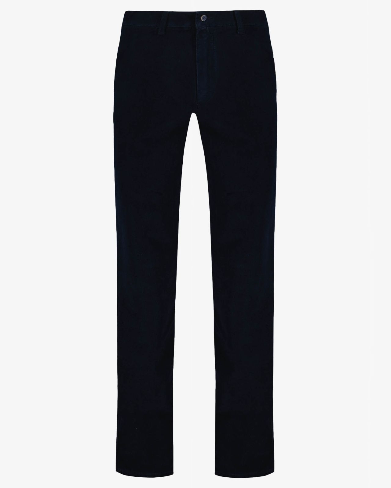 Pantalon chino en velours pour homme grand bleu marine