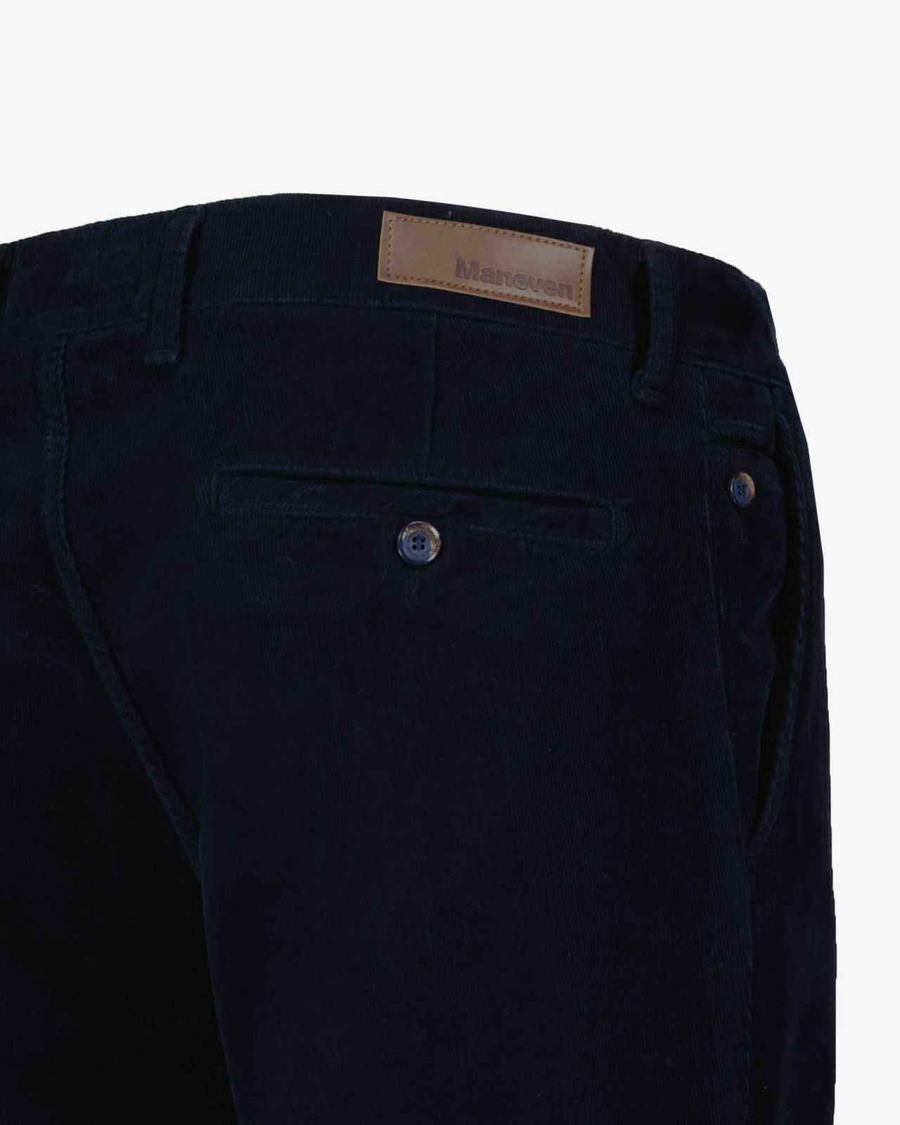 Pantalon chino en velours pour homme grand bleu marine