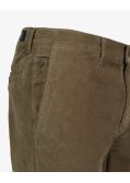 Pantalon chino en velours pour homme grand beige