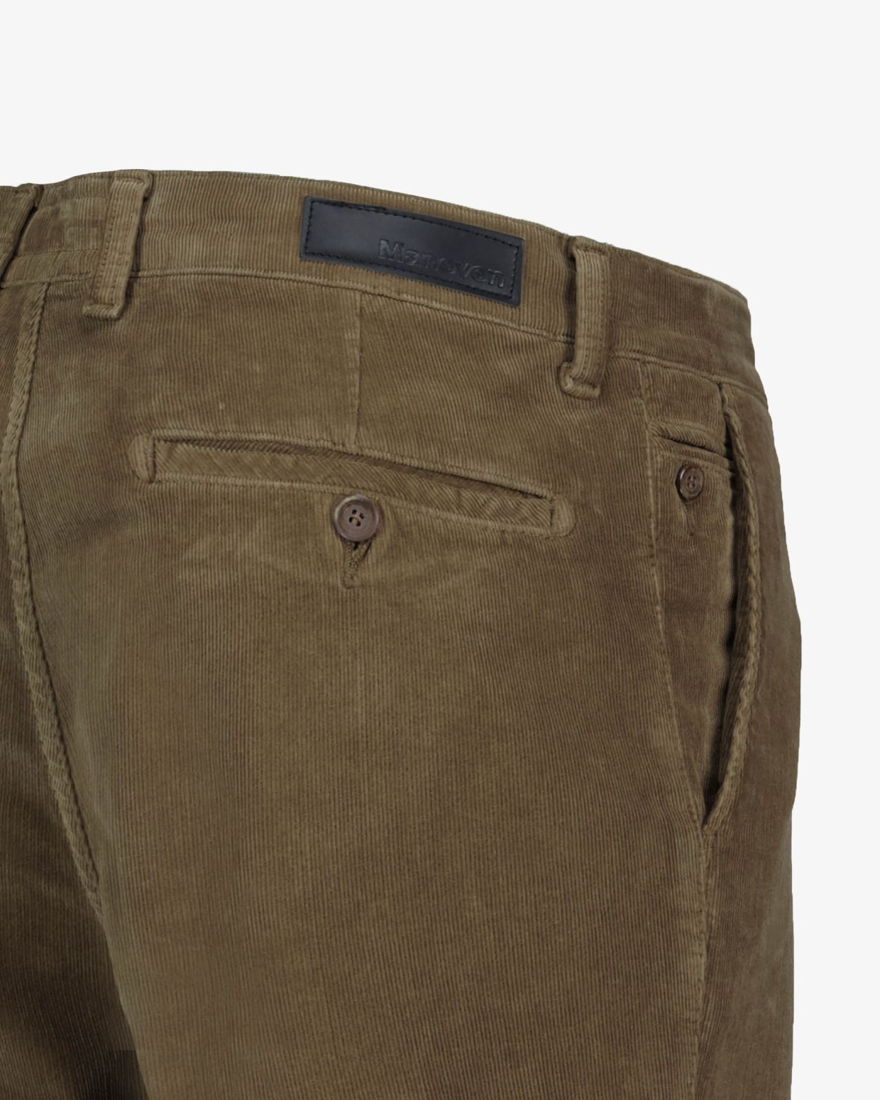 Pantalon chino en velours pour homme grand beige
