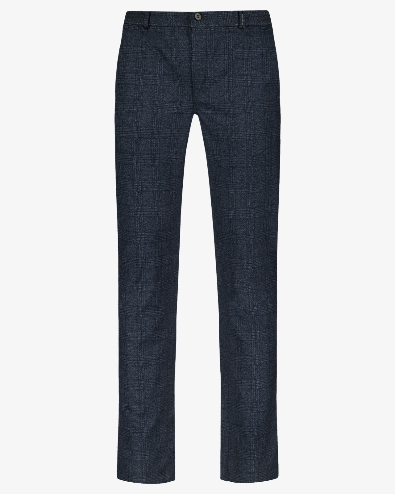 Pantalon chino en flanelle grande taille anthracite