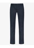 Pantalon chino en flanelle grande taille anthracite