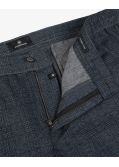 Pantalon chino en flanelle grande taille anthracite