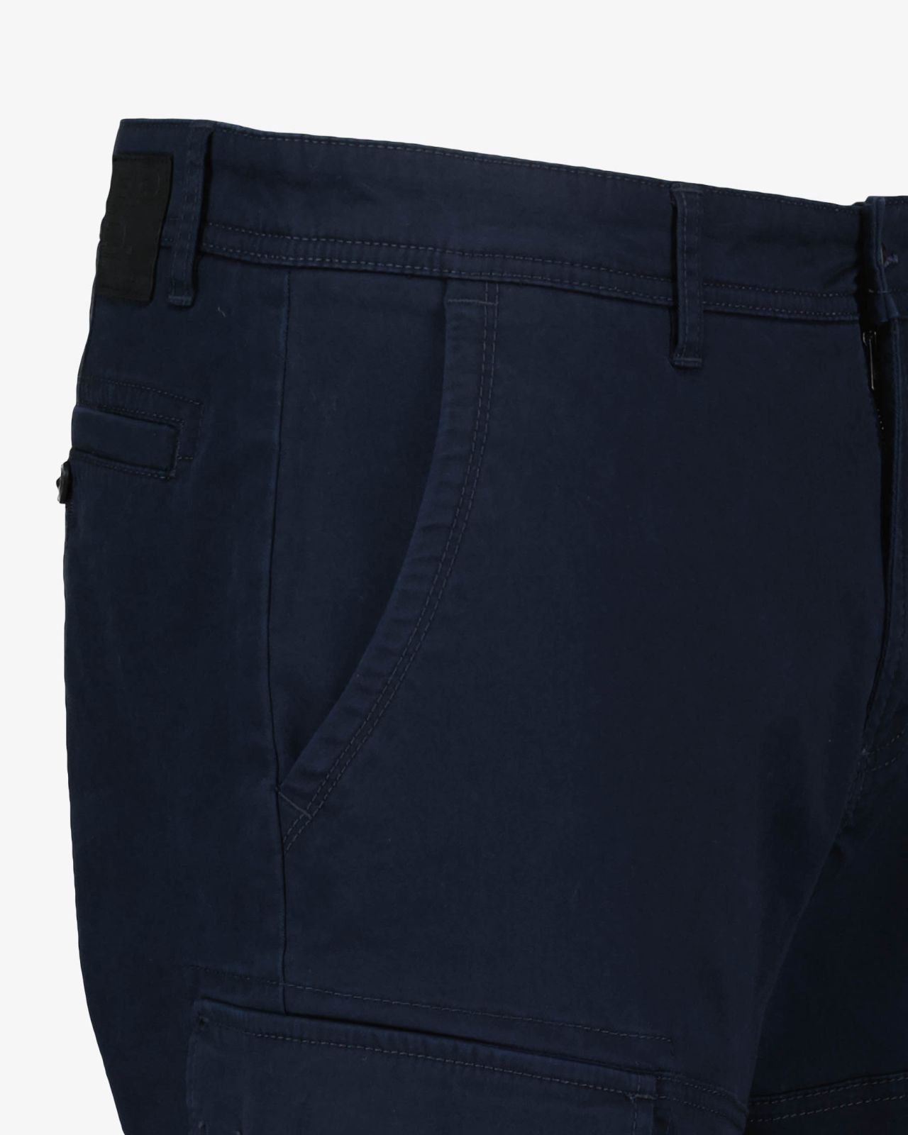 Pantalon cargo homme grand bleu marine