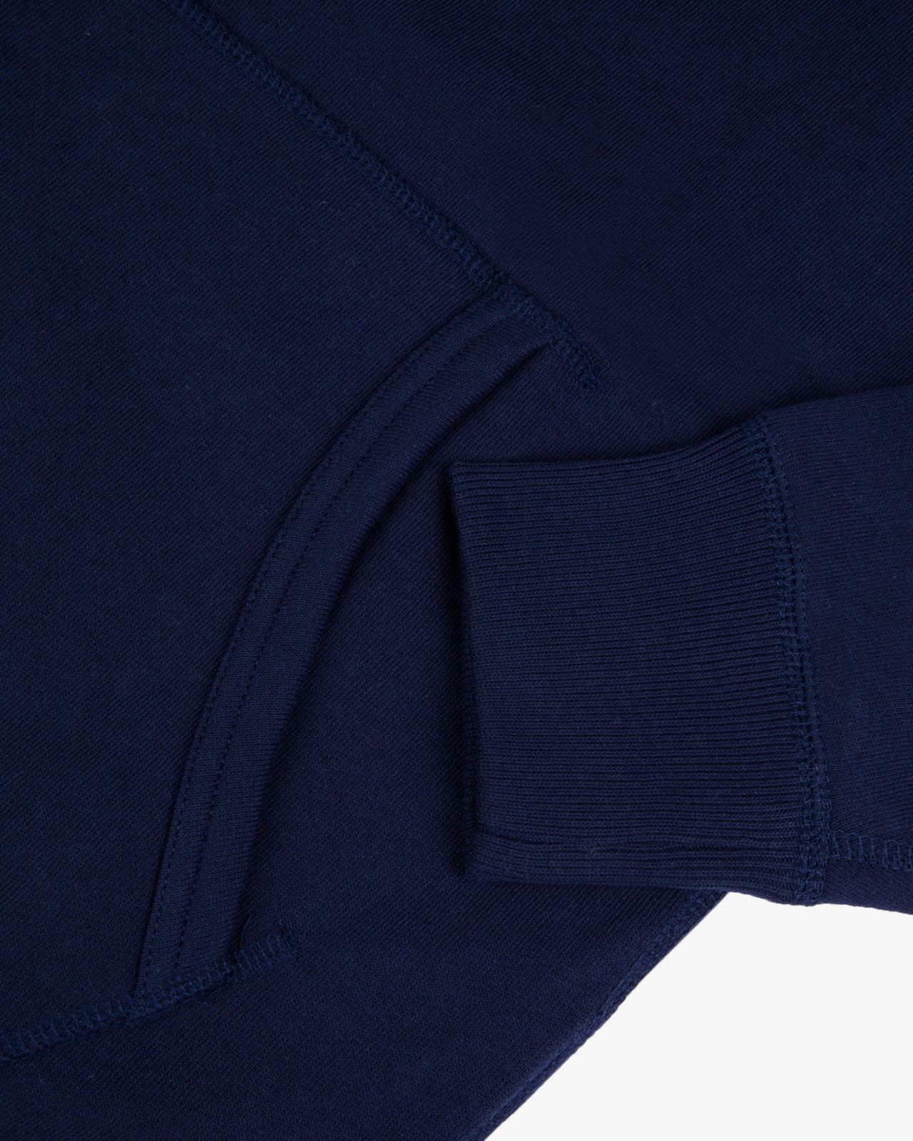 Sweat à capuche homme grand bleu marine