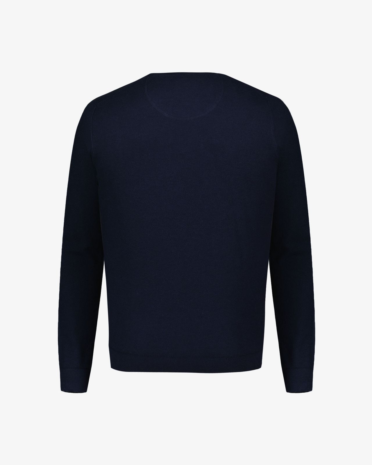 Pull col rond homme grand bleu marine