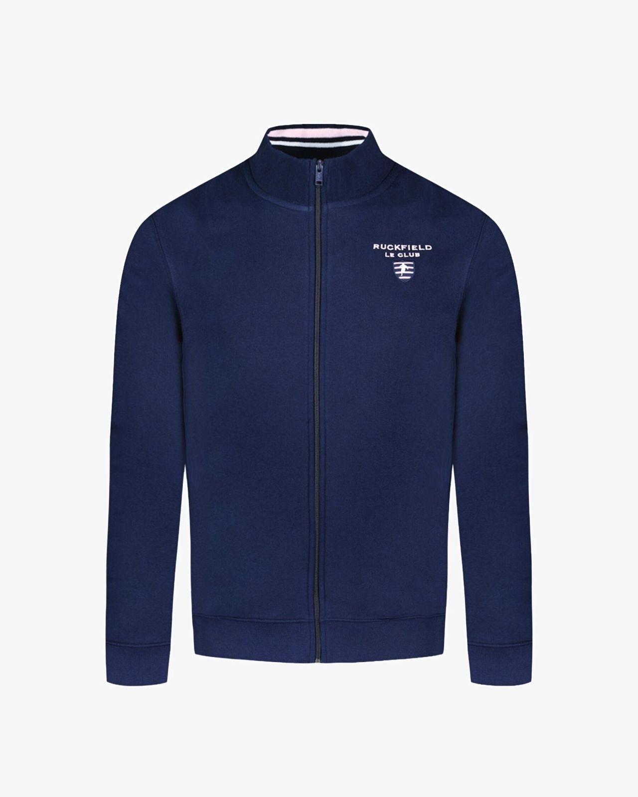 Haut de survêtement grande taille bleu marine