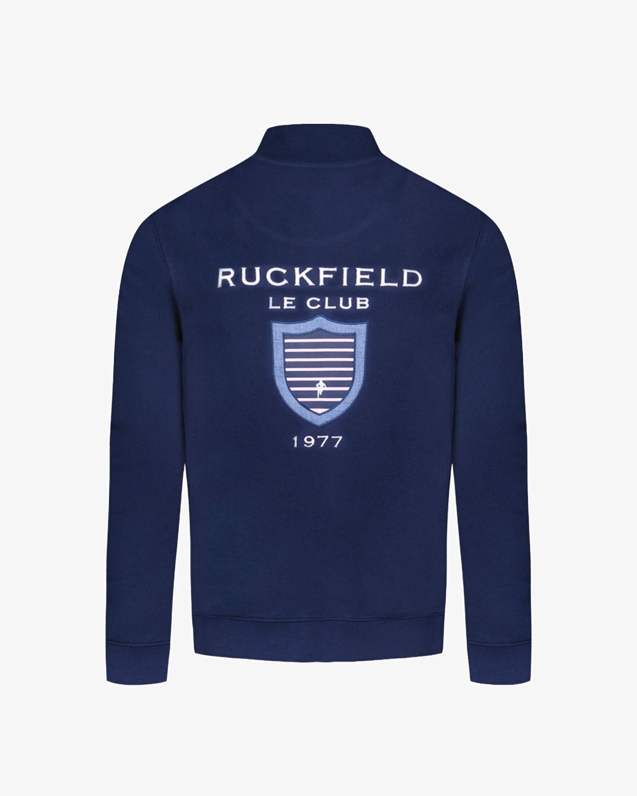 Haut de survêtement grande taille bleu marine