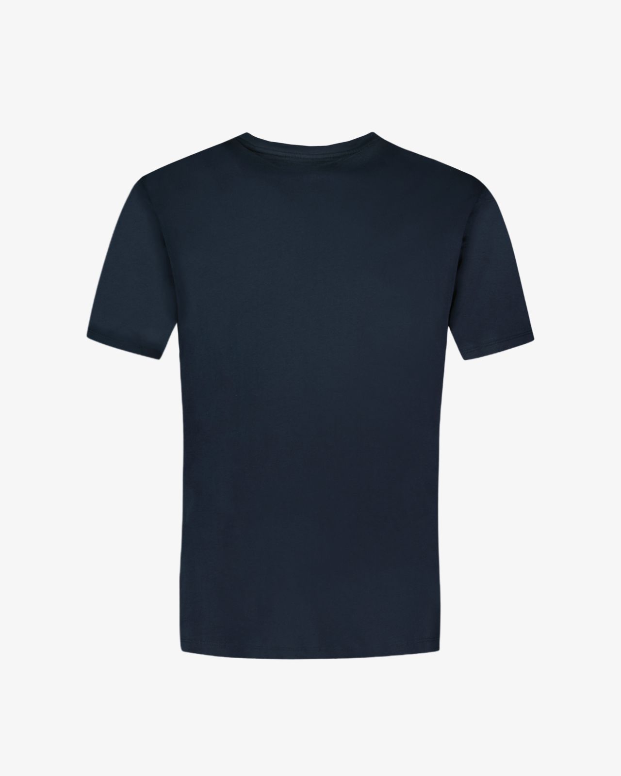 T-shirt col V grande taille bleu marine