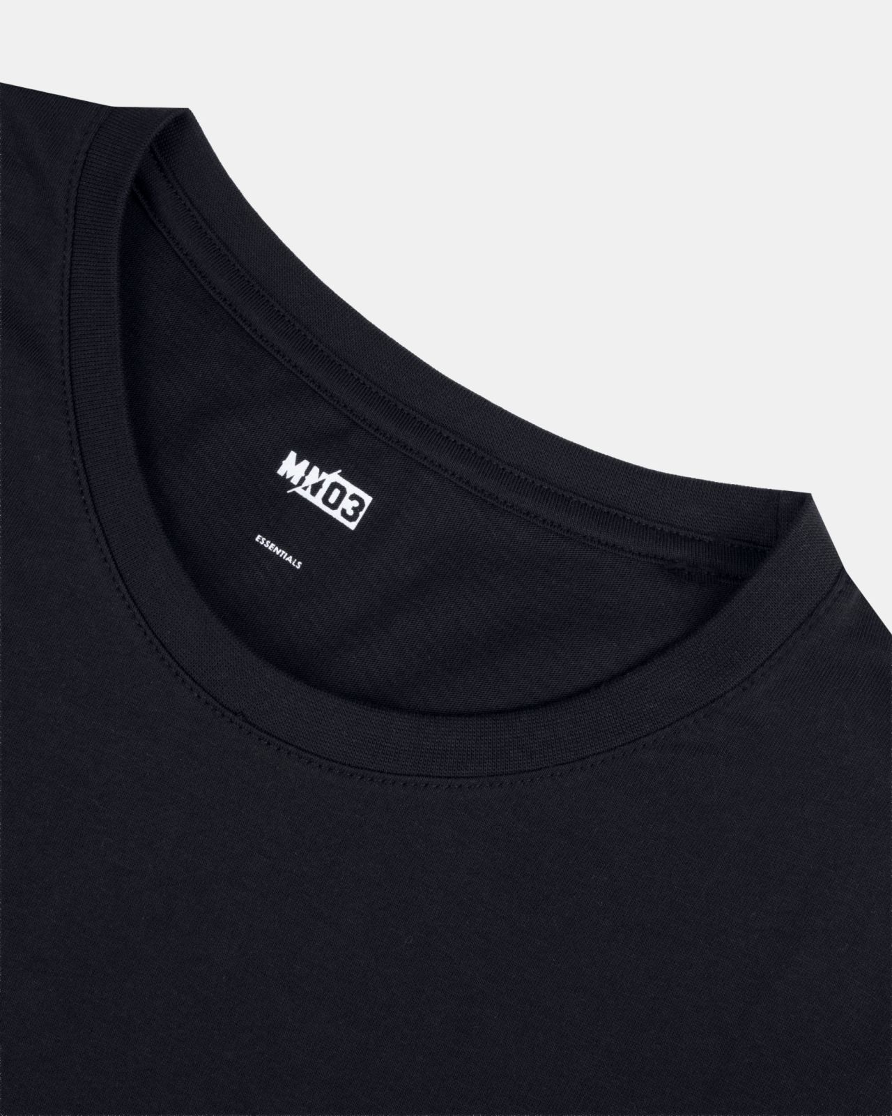 T-shirt pour homme grand noir