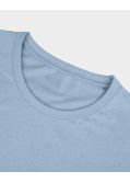 T-shirt grande taille bleu clair