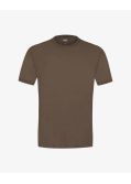T-shirt grande taille marron