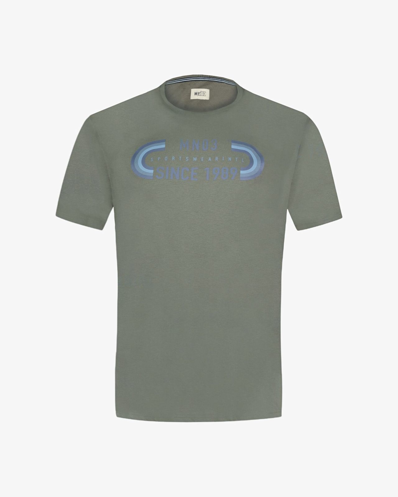 T-shirt imprimé grande taille vert