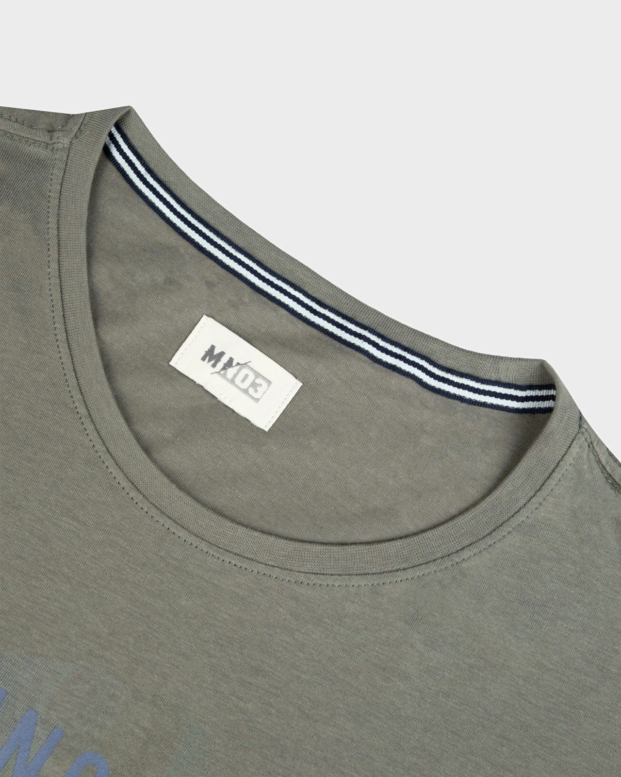 T-shirt imprimé grande taille vert