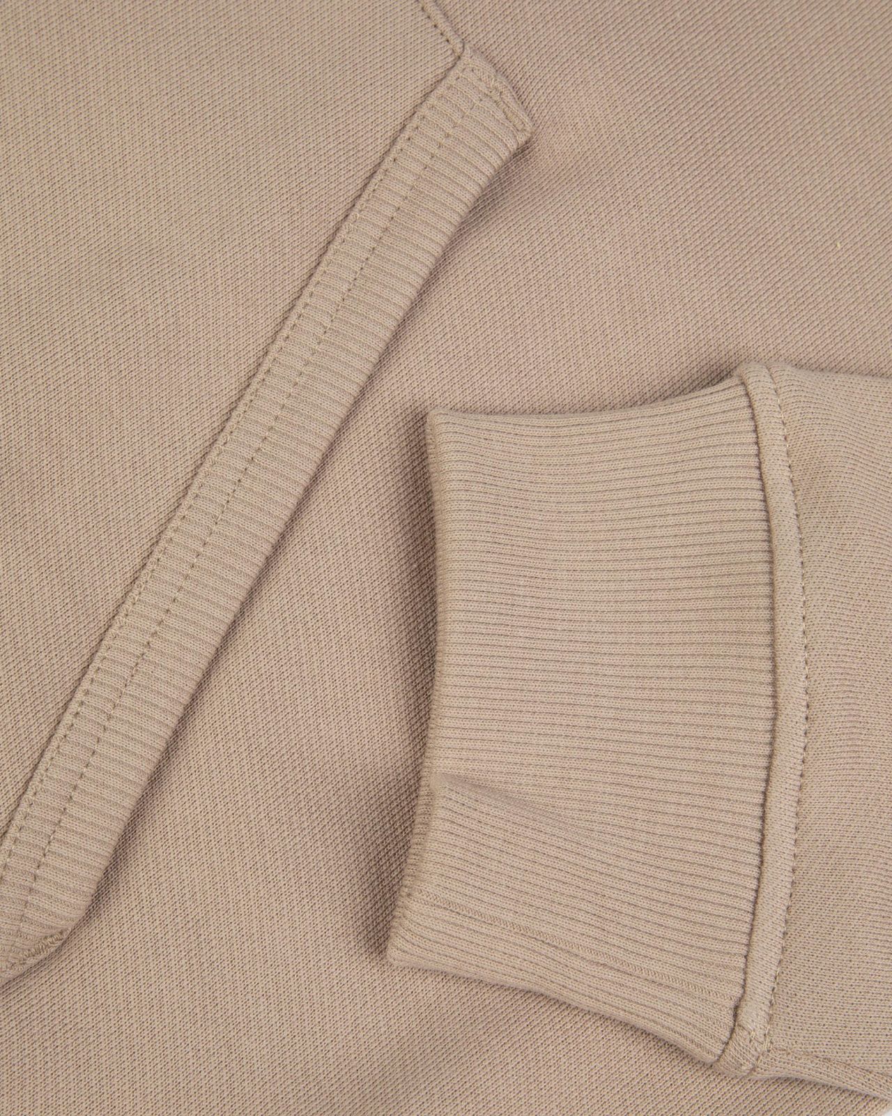 Sweat hoodie grande taille beige
