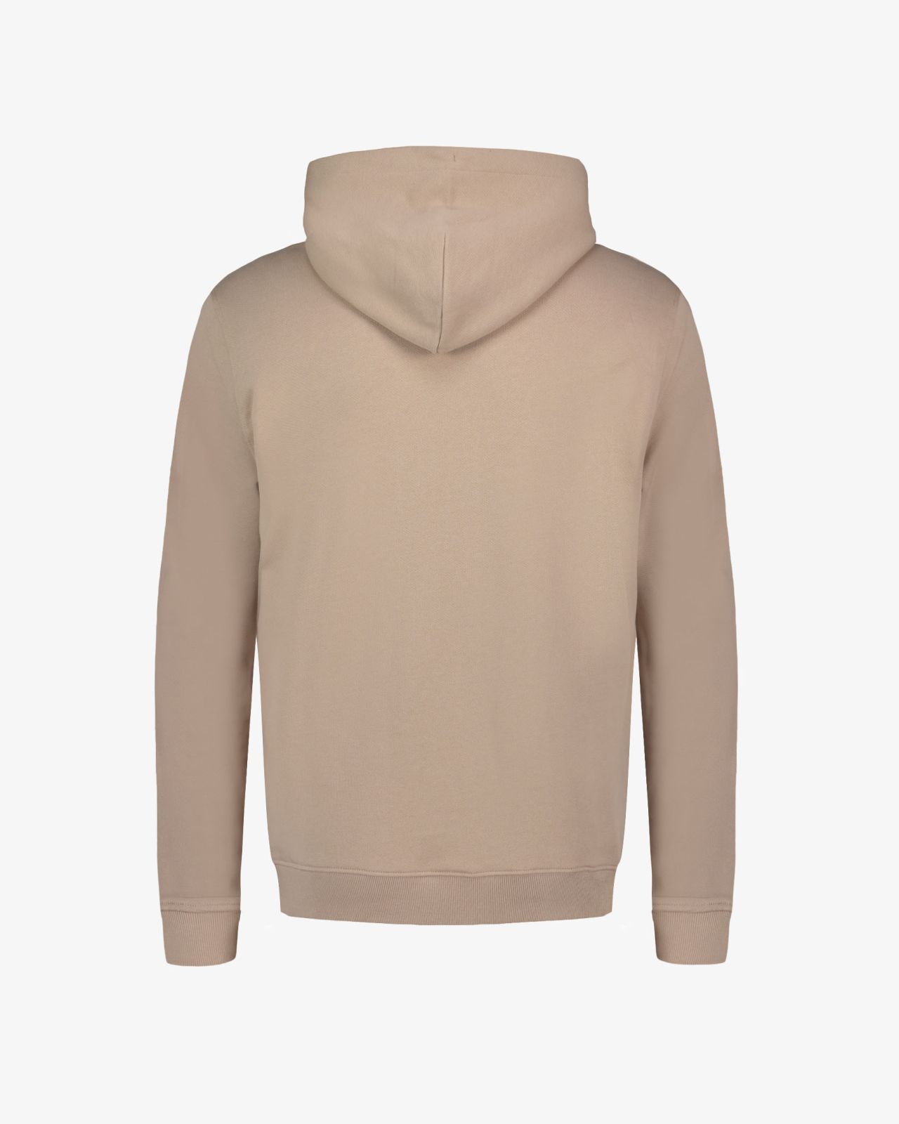 Sweat hoodie grande taille beige