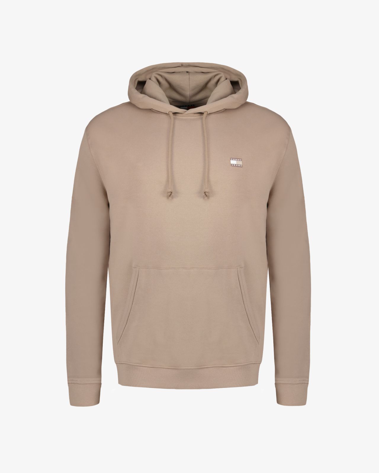 Sweat hoodie grande taille beige