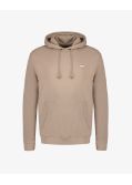 Sweat hoodie grande taille beige