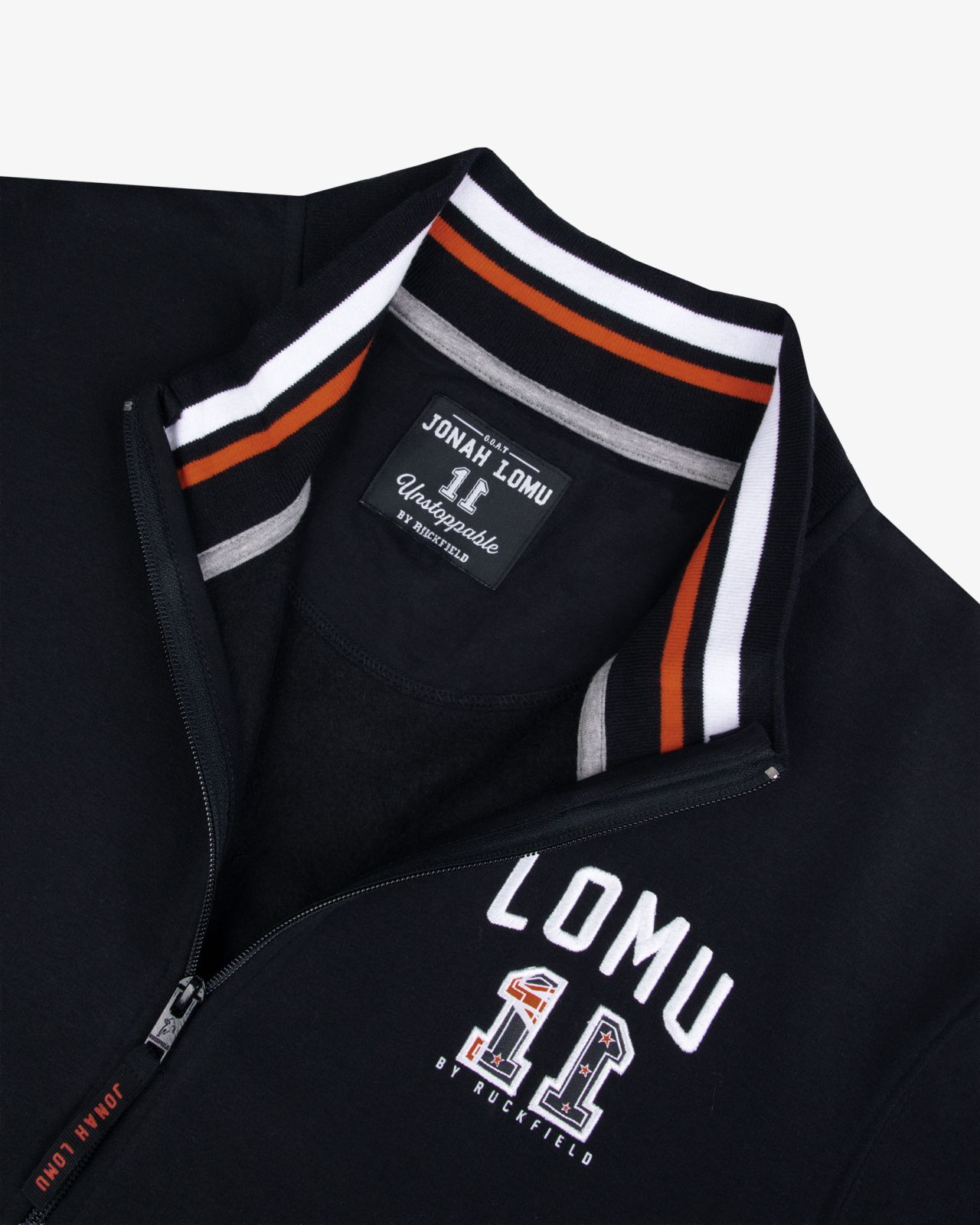 Haut de survêtement Lomu grande taille noir